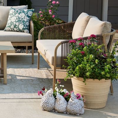 Image showing  Chicken Resin Planter, 17.72 in.