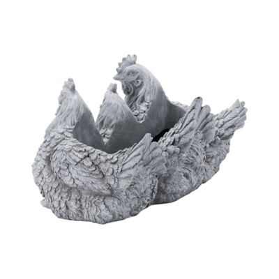 Image showing  Chicken Resin Planter, 17.72 in.
