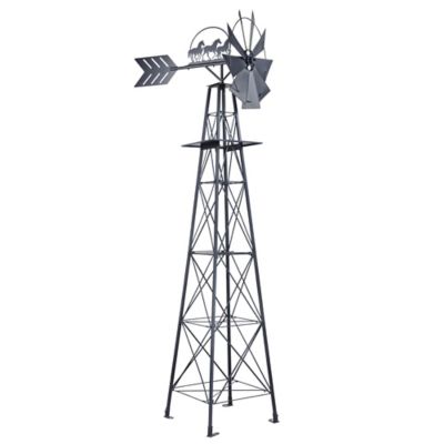 Image showing  10 ft. Windmill, Black