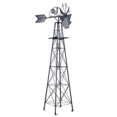 Image showing  10 ft. Windmill, Black