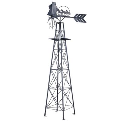 Image showing  10 ft. Windmill, Black