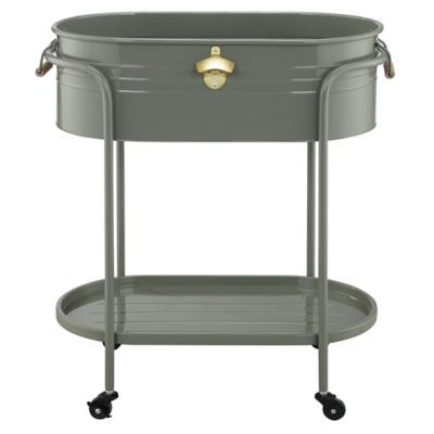 Red Shed 28.15 in. Ice Bucket Stand with Bottle Opener