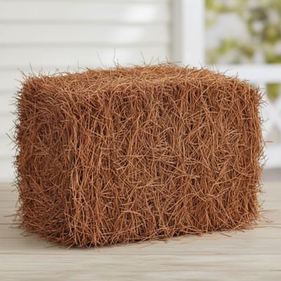 Image showing  Box of 240 sq. ft. Long Needle Pine Straw Mulch