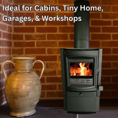 Image showing  700 sq. ft. Mighty Mini Wood Stove, CGWS750