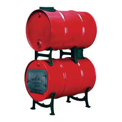 Image showing  Double Barrel Kit, Adds second barrel to barrel stove kit CGBK100