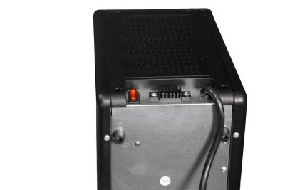 Image showing  Infrared Quartz Comfort Furnace, 3 Bulbs, Remote, Black, 5200 BTU