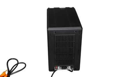 Image showing  Infrared Quartz Comfort Furnace, 3 Bulbs, Remote, Black, 5200 BTU