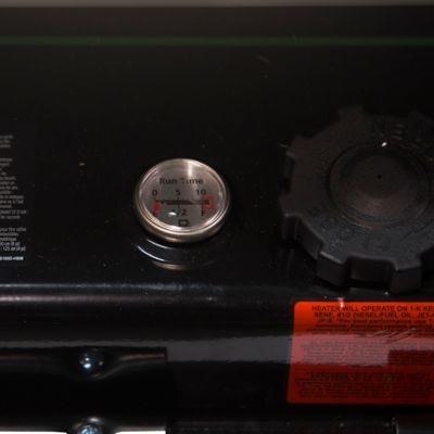 Image showing  Kerosene Forced Air Heater with Thermostat, Dual Heat, 140K-180K BTU