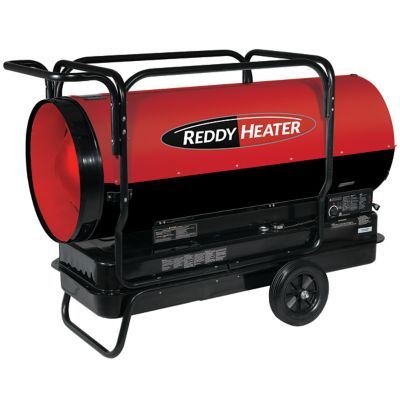 Reddy Heater Kerosene Forced Air Heater with Thermostat, 650,000 BTU