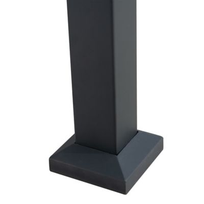 Image showing 7 th Sunjoy Outdoor Steel Pergola With Shade