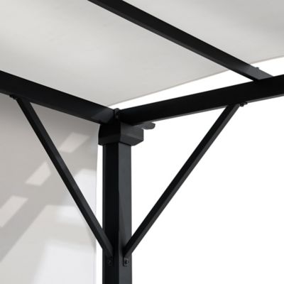 Image showing  Outdoor Steel Pergola With Shade