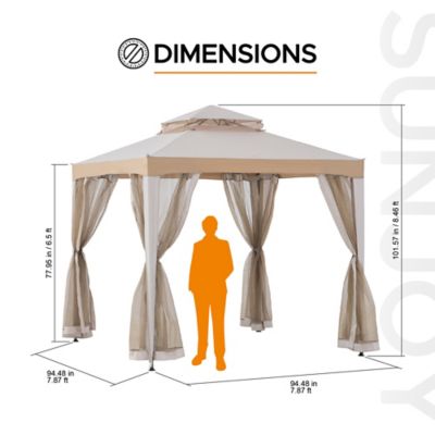 Image showing  Outdoor Patio Gazebo with Netting