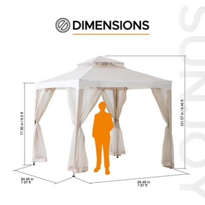Image showing  Outdoor Patio Gazebo with Netting