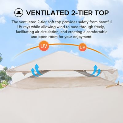 Image showing  Outdoor Patio Gazebo with Netting