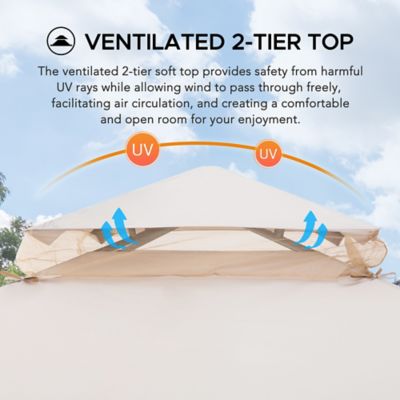 Image showing  OPP Gazebo with Netting