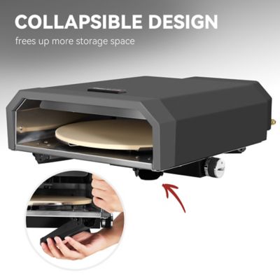 Image showing 5 th Royal Gourmet Portable Gas Pizza Oven with Pizza Stone