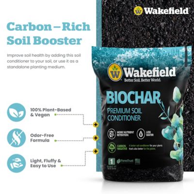 Image showing  1 cu. ft. Biochar (100% Pure Biochar)