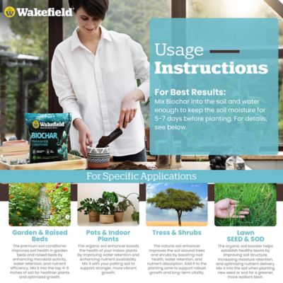 Image showing  1 cu. ft. Biochar (100% Pure Biochar)