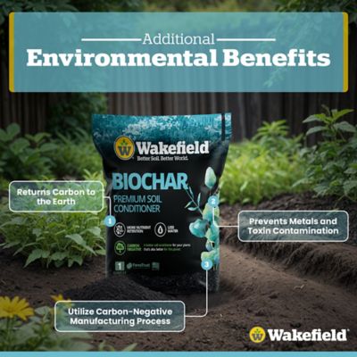 Image showing 5 th Wakefield BioChar 1 cu. ft. Biochar (100% Pure Biochar)