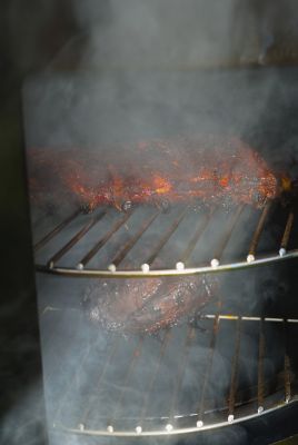 Image showing 6 th Grill Boss 4 Tier Vertical Charcoal Smoker