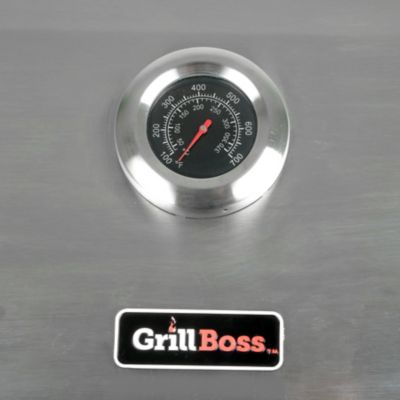 Image showing  4 Burner Gas Grill with Lid