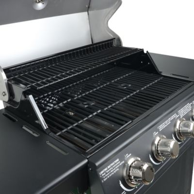 Image showing  4 Burner Gas Grill with Lid