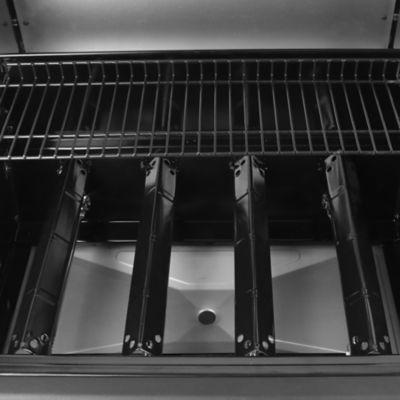 Image showing 6 th Grill Boss 4 Burner Gas Grill with Lid