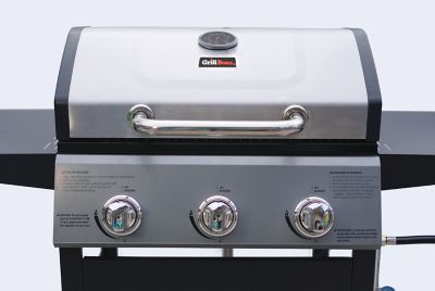 Image showing  3 Burner Gas Grill with Lid