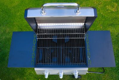 Image showing 7 th Grill Boss 3 Burner Gas Grill with Lid