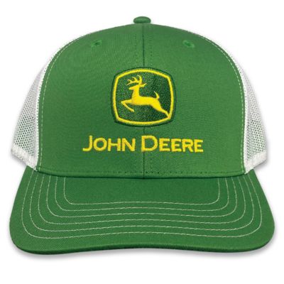 Image showing 2 th John Deere adult unisex Trademark Trucker Cap