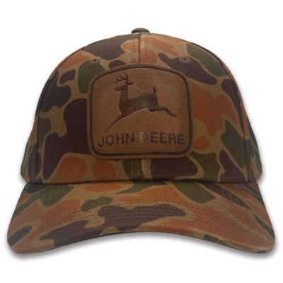 Image showing  adult unisex Camo Oilskin Cap