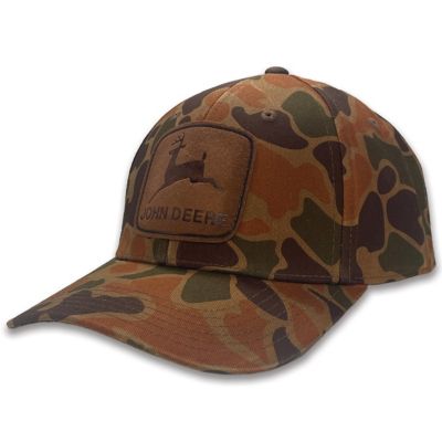 Image showing  adult unisex Camo Oilskin Cap