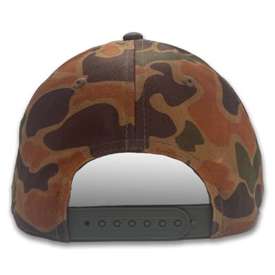 Image showing  adult unisex Camo Oilskin Cap