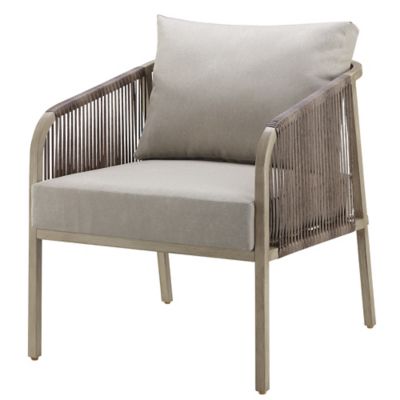 Red Shed Wicker Chair with Cushion