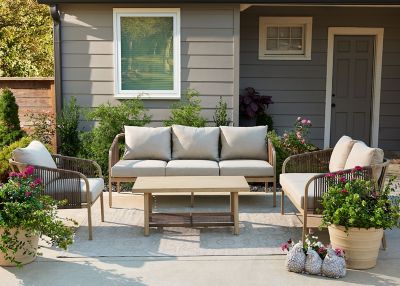 Image showing  Wicker Chair with Cushion