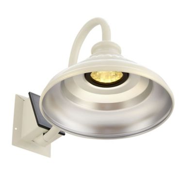 Image showing  15 in. Solar Barn Lamp, Cream