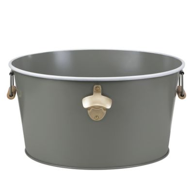 Red Shed Metal Ice Bucket