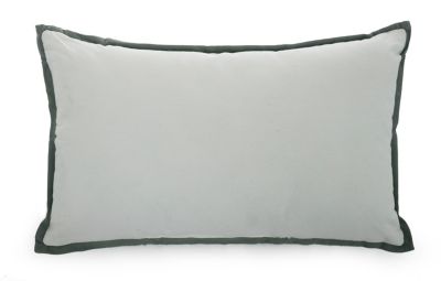 Image showing  Cotton Embroidery Cushion, 12 x 20in.