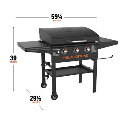 Image showing 9 th Blackstone Griddle Original 28 in. XL Omnivore with hood
