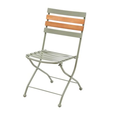 Red Shed Wooden and Metal Folding Patio Chair