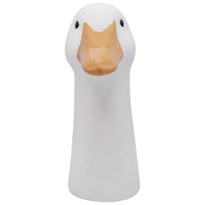 Red Shed Goose Resin Flower Vase, 10 in.