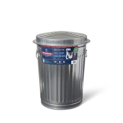 Behrens 20 gal. Galvanized Steel Utility/Trash Can, 1211 at Tractor ...