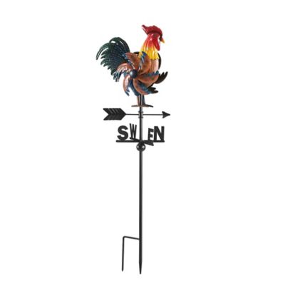 Image showing  32 in. Weather Vane Rooster Garden Stake