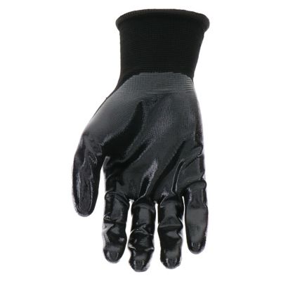 Image showing  Mens 5 pk. Nitrile Glove Black