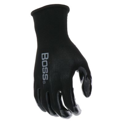 Image showing  Mens 5 pk. Nitrile Glove Black