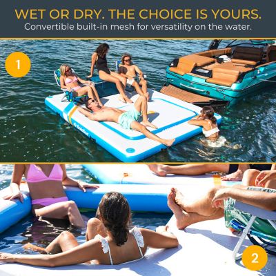 Image showing  10 ft. x 8 ft. Water Walkway Dock with Removable Inset, 38180