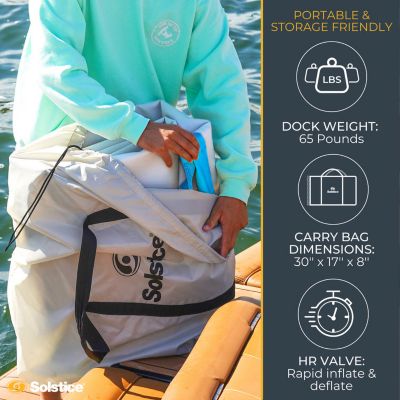 Image showing  10 ft. x 8 ft. Water Walkway Dock with Removable Inset, 38180