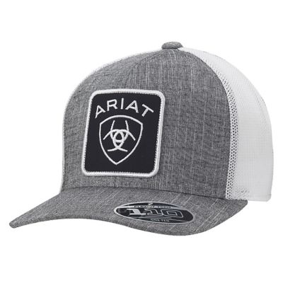 Ariat Black Shield Heather Mesh Cap