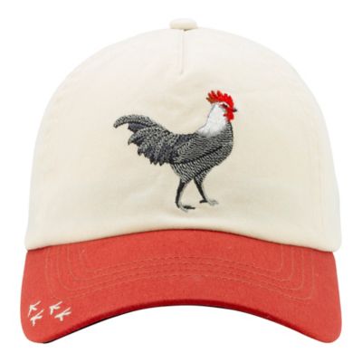 Infinity Headwear Chicken with Foot Prints Visor
