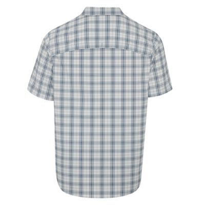Image showing  Men's Patterned Short-Sleeve Button-Down Outdoorsman Shirt